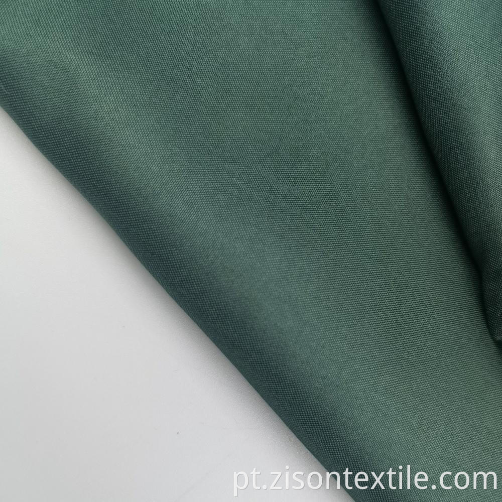 Dark Green Woven Dyed Pongee Fabrics